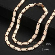 Load image into Gallery viewer, Gold Bracelet Necklace Set