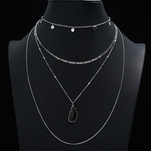 Load image into Gallery viewer, Gold Color Star Moon Tassel Necklace