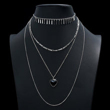 Load image into Gallery viewer, Gold Color Star Moon Tassel Necklace