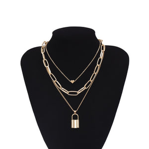 Chain Necklace Collier Best Couple Jewelry Gift