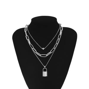 Chain Necklace Collier Best Couple Jewelry Gift