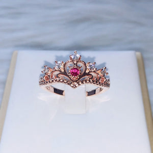 Princess Crown Style Rings For Women